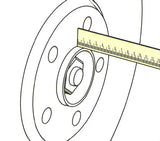 5x114.3 Hub Centric Slip-on Spacer