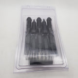 20PCS Black Lock Wheel Steel Nuts Spike Lug Nuts Set