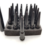 24 PCS Black Lock Wheel Nuts Lug Nuts Set M14x1.5 for Holden Commodore VE VF