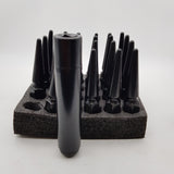 24 PCS Black Lock Wheel Nuts Lug Nuts Set M14x1.5 for Holden Commodore VE VF