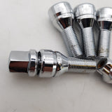 4PCS Security Bolts Anti Theft Wheel Bolts Set M14x1.5