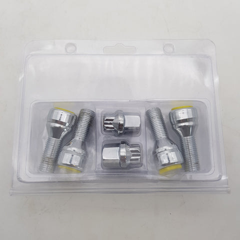 4PCS Security Bolts Anti Theft Wheel Bolts Set M14x1.5