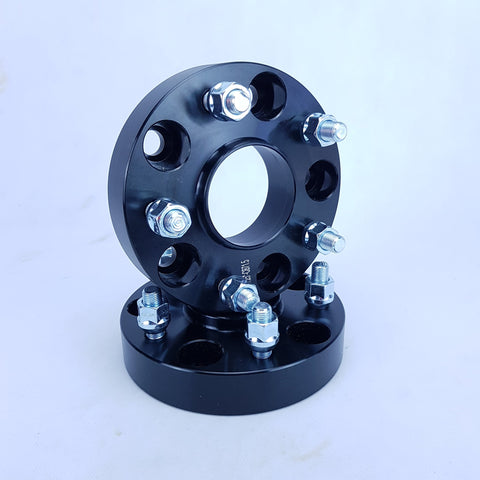 2PCS Black Wheel Spacer Adapters 32mm 1.25" 5x127 CB 71.5