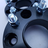 2PCS Black Wheel Spacer Adapters 51mm 2" 5x114.3 CB 71.5