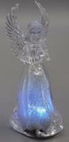 Christmas Angel ornament Candles table top shining holy decoration a set of 4
