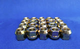 Low-Profile Wheel Spacers Nuts 9/16"-18 for Professional Spacers