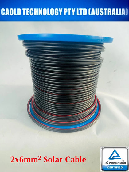2x6 100 Meter Roll Solar Power Cable PV Photovoltaic IEC 62930