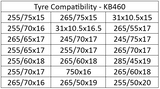 Snow Chains Winter Wheels Chains Anti Skid Chain KB460 Type Steel Alloy Chain