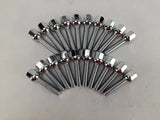 R12 Ball Seat Wheel Bolts Chrome M14X1.5 17mm Hex 33mm Long Thread