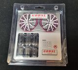 20PCS Chrome Wheel Locks Nuts Wheels Rims M12x1.5