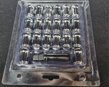 20PCS Chrome Wheel Locks Nuts Wheels Rims M12x1.5