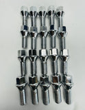 Cone / Taper Seat Wheel Bolts  M12X1.5 43mm Thread Length