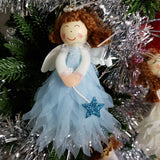 Christmas Tree Decoration Angel Ornament Hanging Xmas