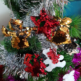 Christmas Tree Decoration Assorted Sequin Ornament Hanging Xmas
