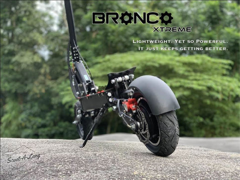 Scoot A Long Bronco Extreme Electric Scooter 1200W 17.5Ah 60v Powerful Fast