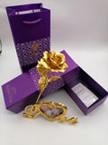 Gold Rose Valentine's Day picture frame artificial gift Love Free Postage