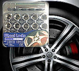 20PCS Chrome Wheel Locks Nuts Wheels Rims M12x1.5