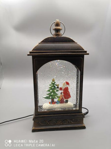 Hang Hook Christmas light pendant ornament snowing effect water pump Santa Snow