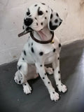 Dog statue Labrador Dalmatian resin ornament cute animal decor