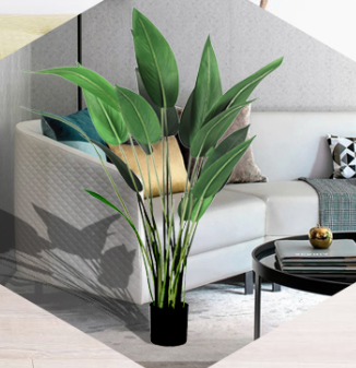 Artificial Realistic Plant Canna Tree