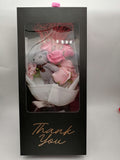 Artifical Fake Rose Scented Bouquet Teddy Bear Valentine's Day Gift Love Thanks
