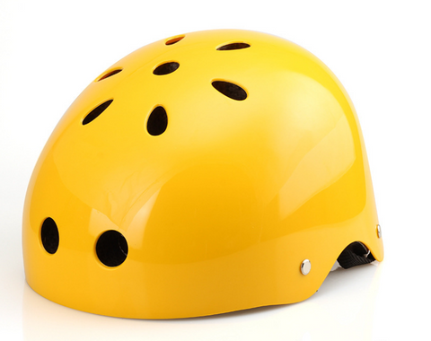 Kids bike helmet yellow hotsell