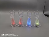 Christmas Angel ornament Candles table top shining holy decoration a set of 4
